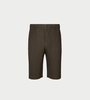 Issey Miyake Tailored Pleated Shorts - Mud Brown - Thumbnail 1