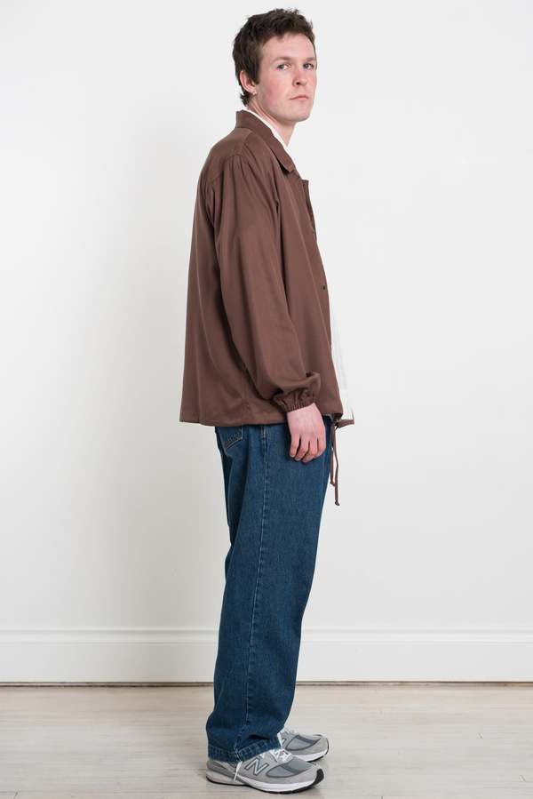 mfpen Practice Jacket - Brown Tencel | Garmentory