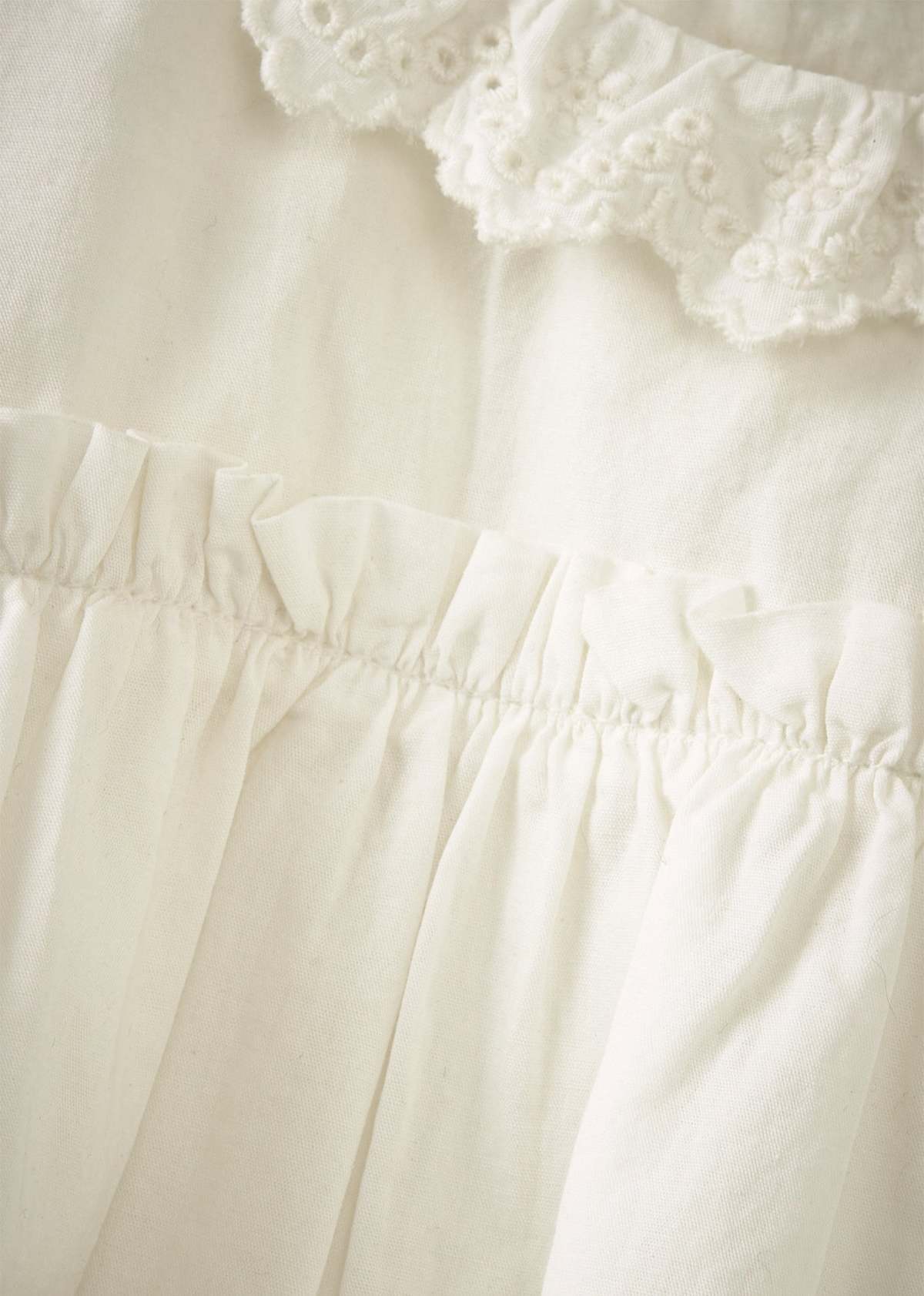Kids Caramel VALERIE DRESS - WHITE | Garmentory