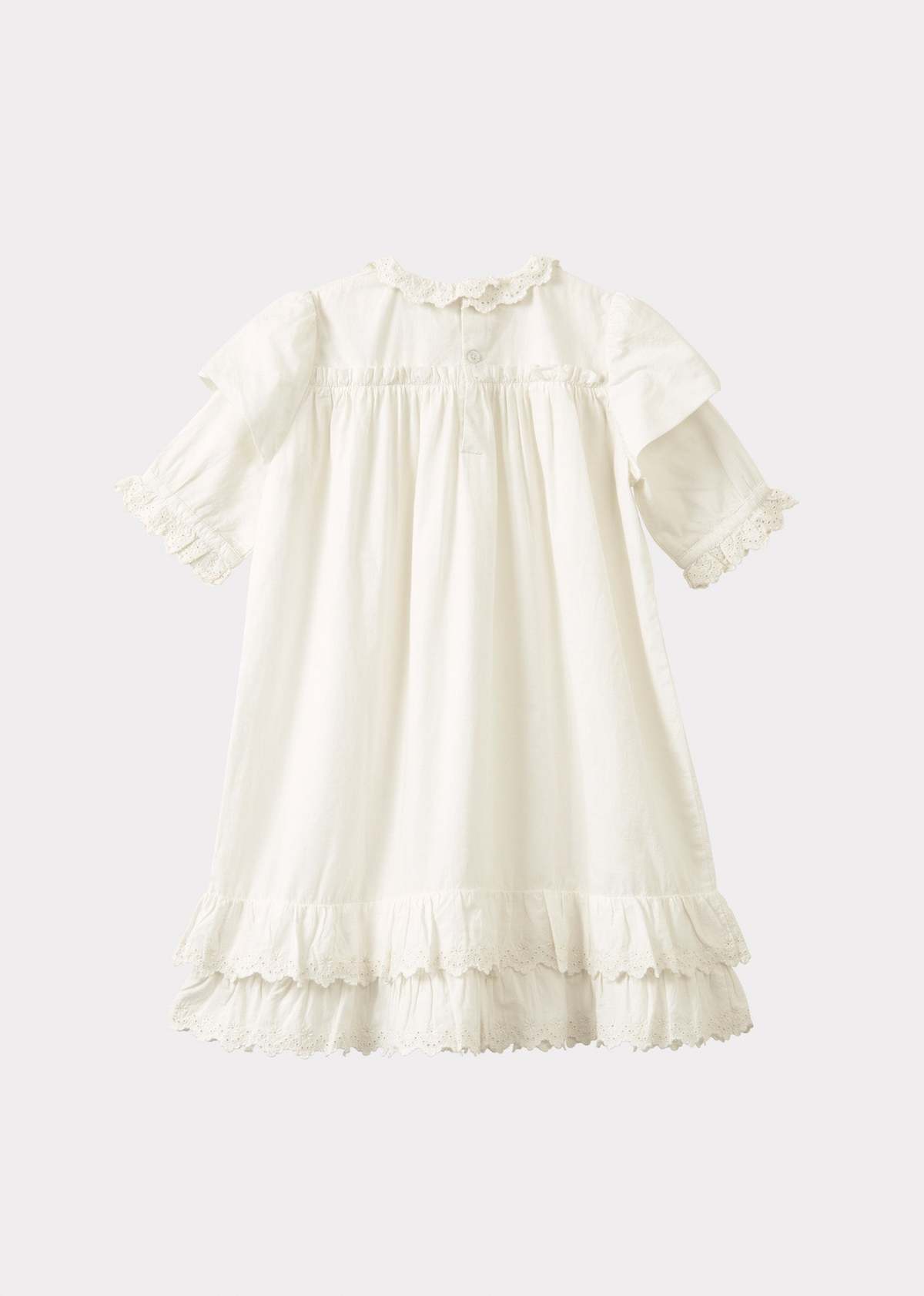 Kids Caramel VALERIE DRESS - WHITE | Garmentory