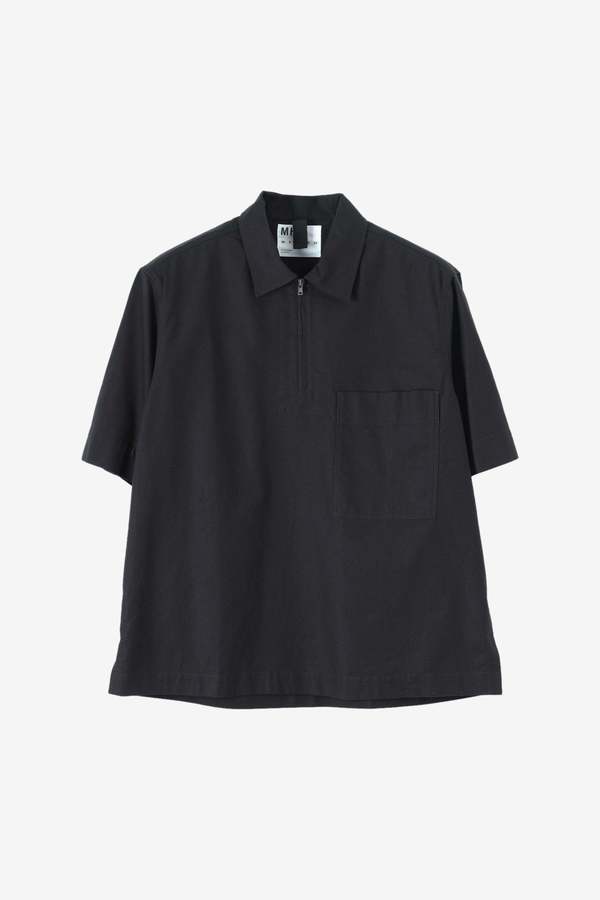 51032● MHL. MARGARET HOWELL プルオーバー シャツ 2 Margaret Howell MHL Overall Shirt Washed Cotton Poplin Mineral