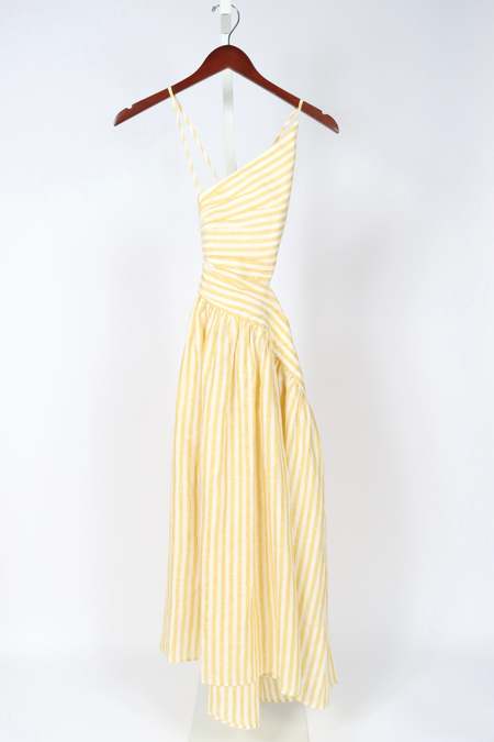 ワンピース ZIMMERMANN Woman Dress White 0981DRS252 IVO ZIMMERMANN（ジマーマン）の「Zimmermann White Wave Veil Dress