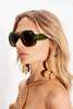 Simon Miller Faro Sunglasses - Green - Thumbnail 4