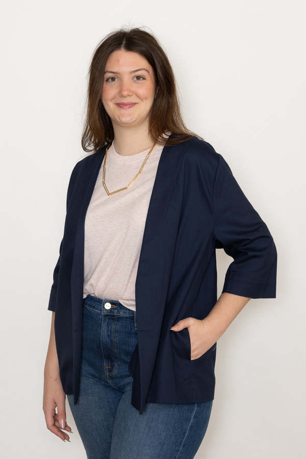 Ruohan Roti Open Jacket - Denim