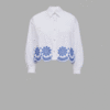 Loretta Caponi Assia Shirt - Margherite - Thumbnail 6