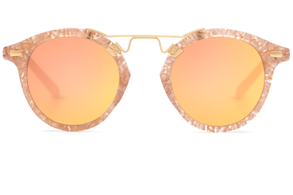 Krewe St. Louis SUNGLASSES - Camellia/Blush | Garmentory display picture 3