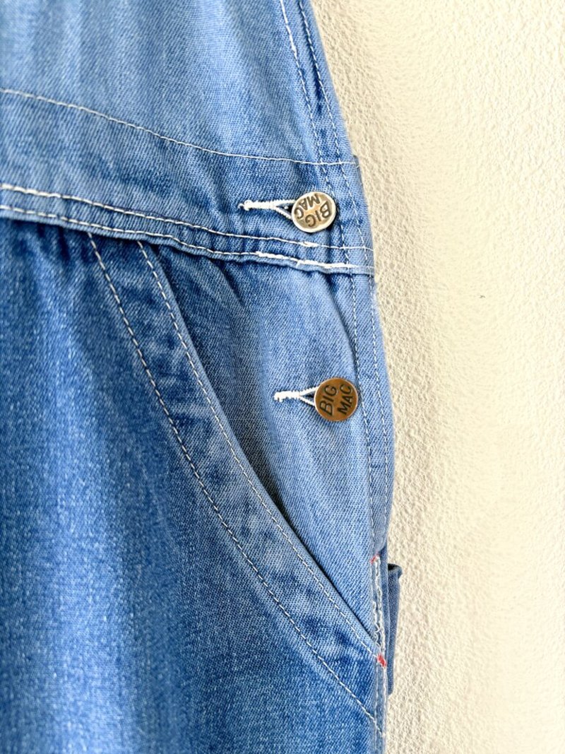 BIG MAC Vintage Denim Overalls