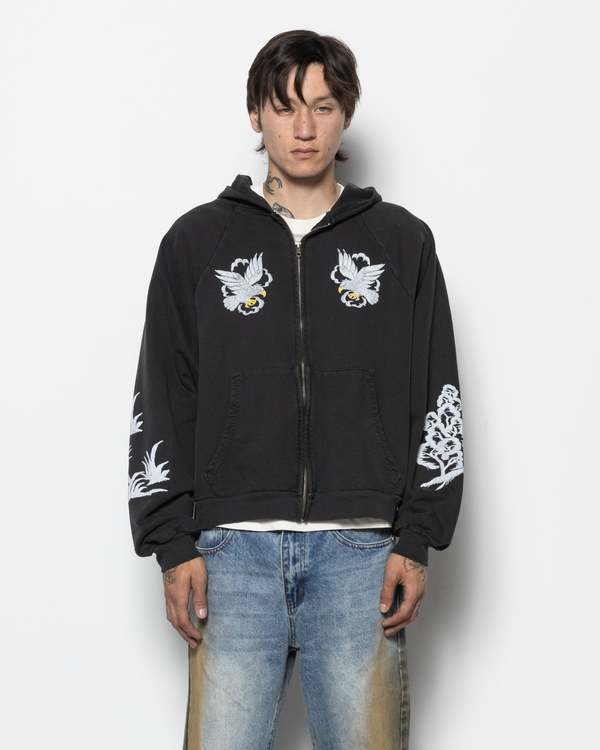 Basketcase Souvenir Zip-Up Hoodie | Garmentory