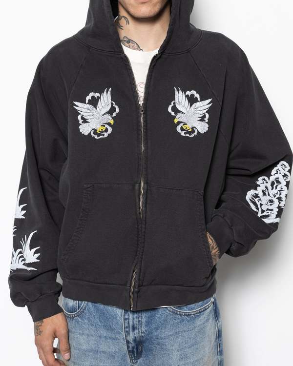 Basketcase Souvenir Zip-Up Hoodie | Garmentory