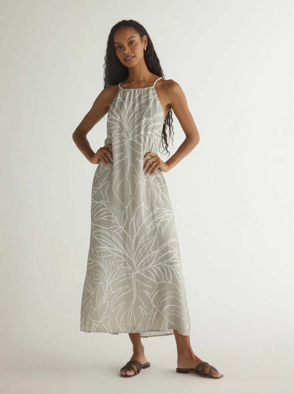 Bella Dahl Maxi Halter Dress | Garmentory