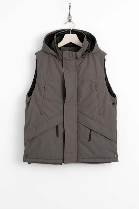 Meanswhile Crisp Luggage Vest - Grey | Garmentory