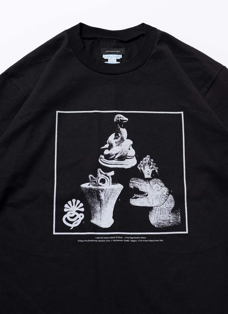 nakamuraya Midoshi Snake T-Shirt nakamuraya Midoshi Snake T-Shirt