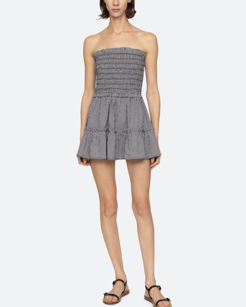 Sea NY Neci Gingham Coverup - Multicolor