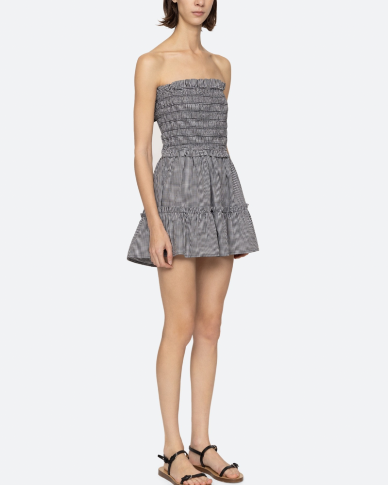 Sea NY Neci Gingham Coverup - Multicolor