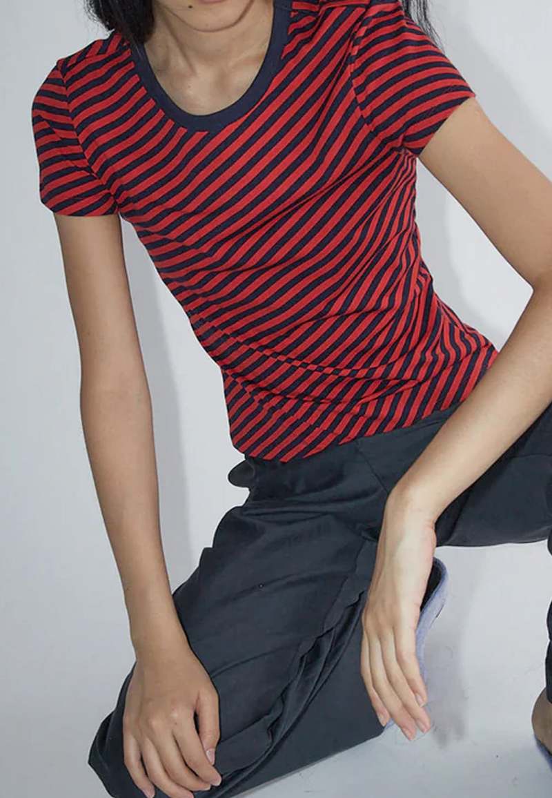 ★Paloma Wool★ Palomaul Women's August Short Sleeve T-Shirt Paloma Wool Gray Agust T-shirt Paloma Wool