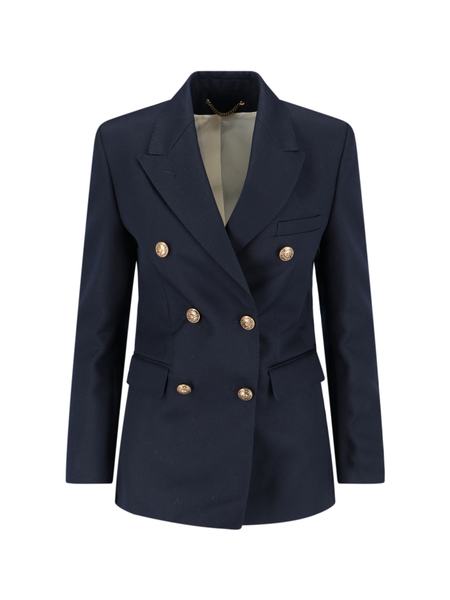 Golden Goose Double-Breasted Blazer - Black | Garmentory