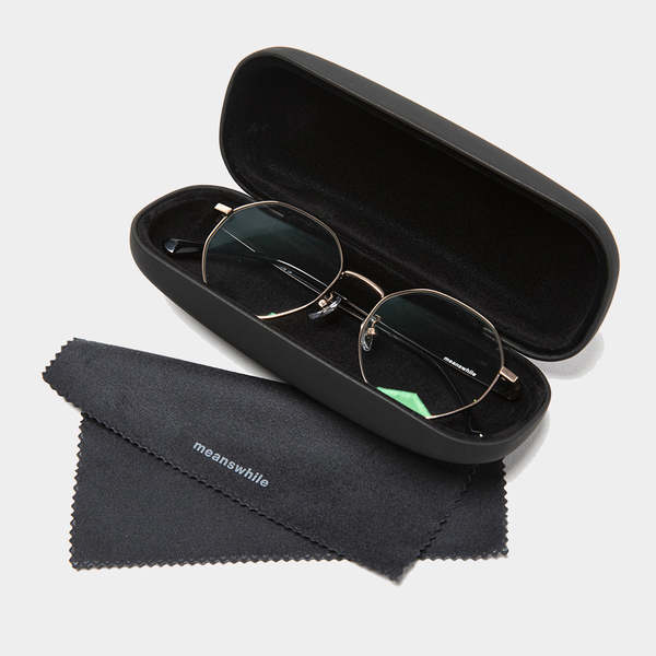 Meanswhile Transition Color Sunglasses Titanium Octagon Gold x 