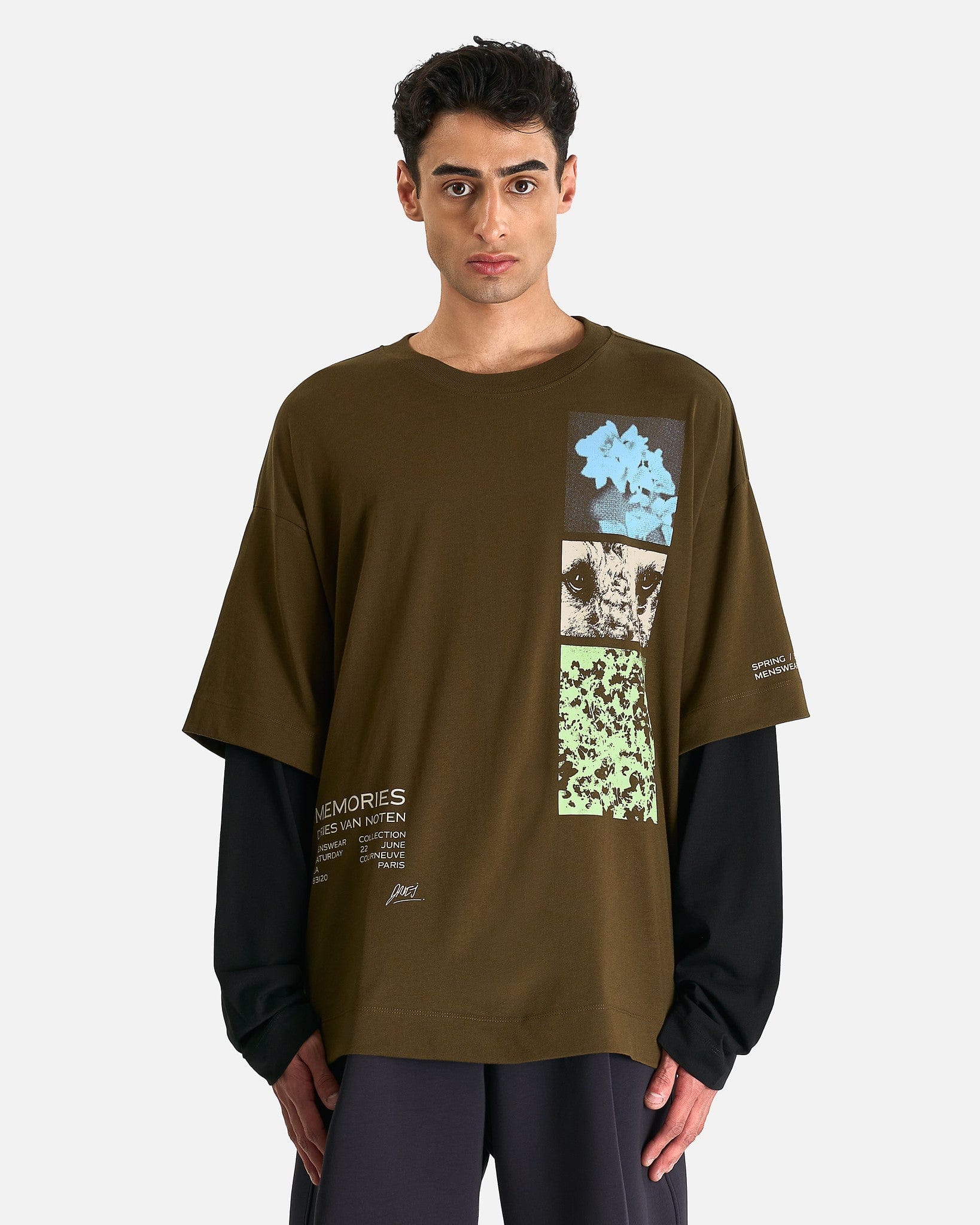 トップス DRIES VAN NOTEN Long Sleeve T-Shirt M 252-021107-2600-509_0.jpg?crop
