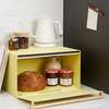 Yamazaki Home Bread Box - Steel + Wood - Yellow Pear - Thumbnail 4