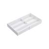 Yamazaki Home Expandable Cutlery Organizer - White/Black - Thumbnail 5