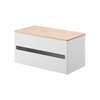 Yamazaki Home Paper Towel Dispenser - Steel + Wood - Thumbnail 9