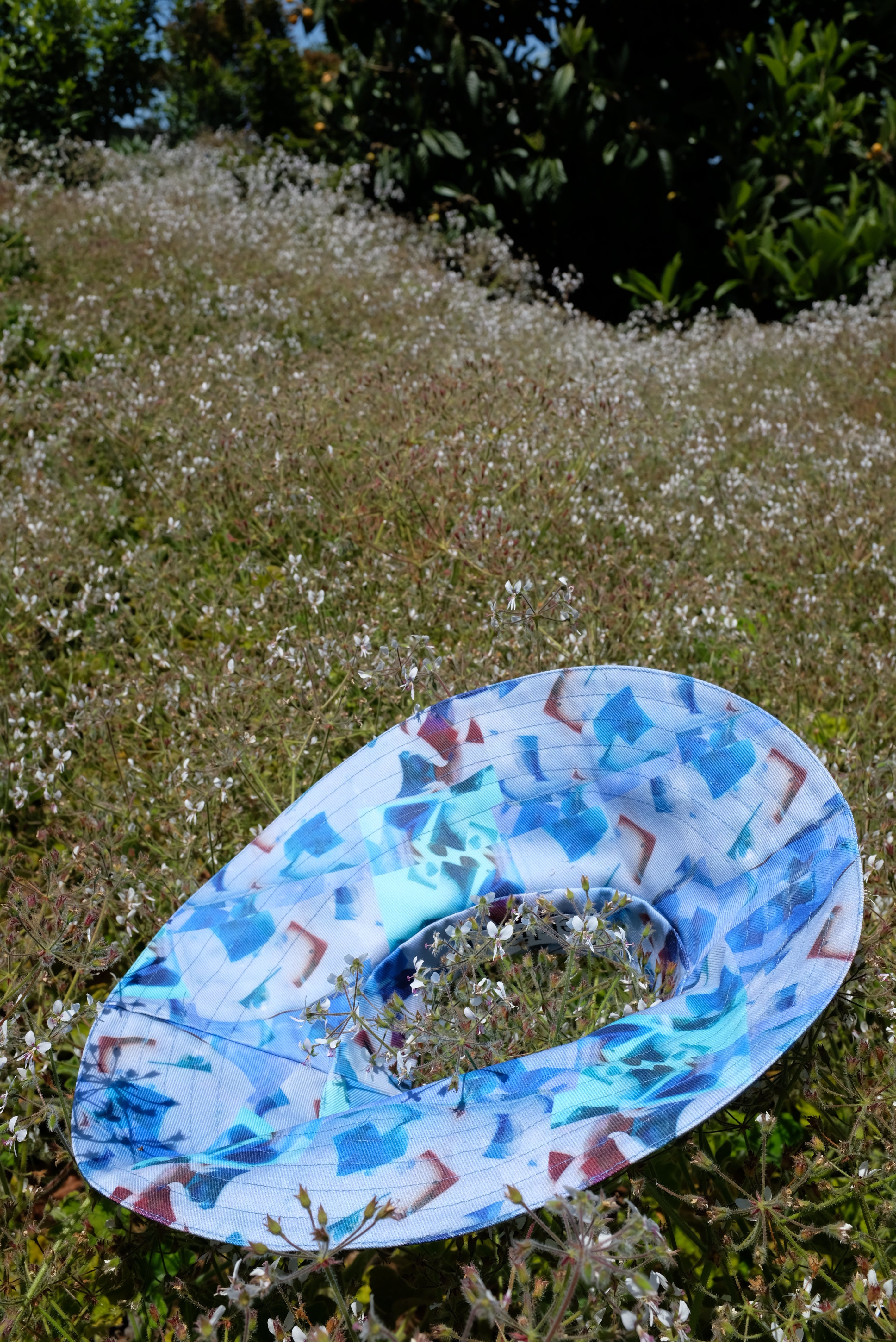 ISO Beklina Selva Lemon splatter sun hat Beklina La Selva Hat | Garmentory main image 4