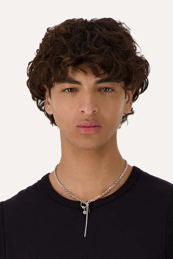 Justine Clenquet Evie Necklace - Silver | Garmentory