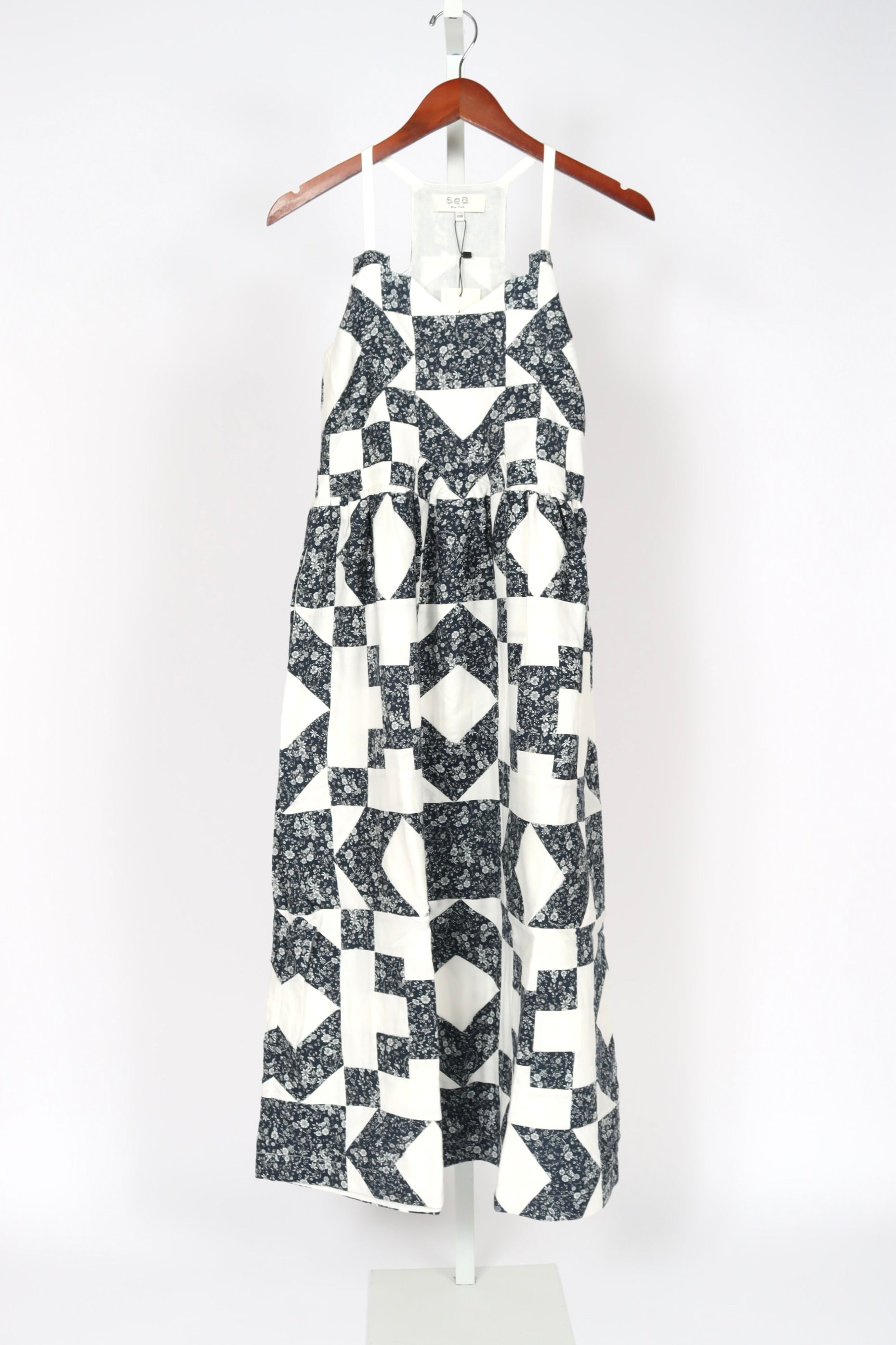 SEA NEW YORK ワンピース ジオメトリック＆フローラル Ana Dress Ana Dress – Sea, New York