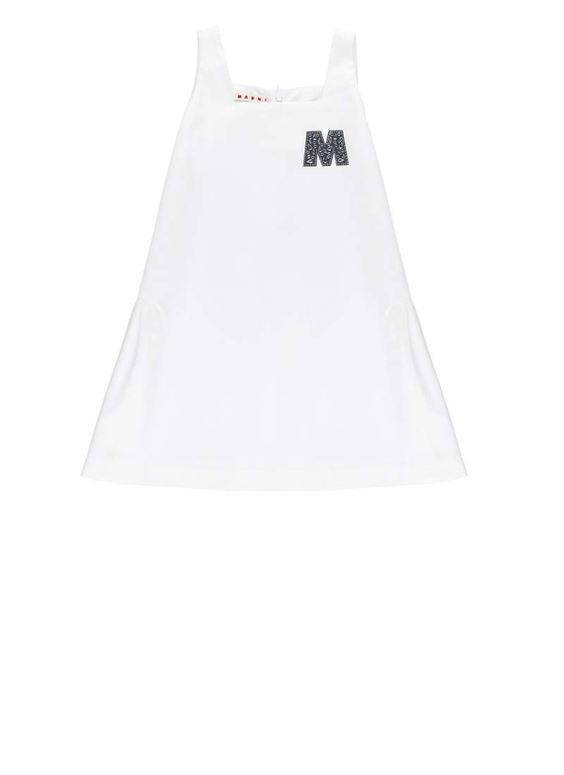 【関税＆送料込み】Marni Cotton Dress Marni Sleeveless Rose-Print Cotton Poplin Midi Dress
