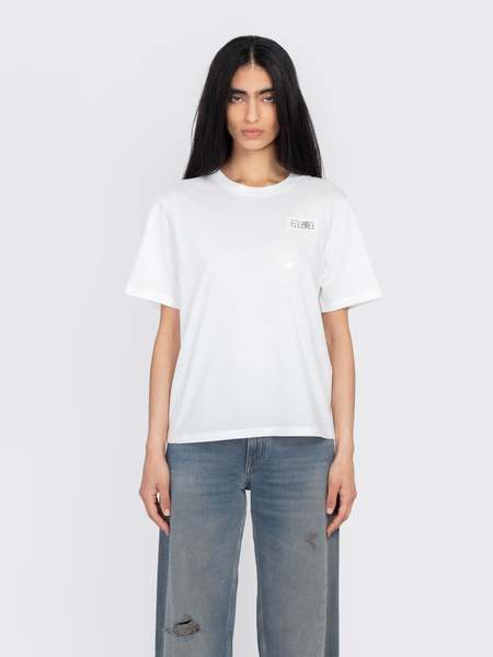 Maison Margiela True Hemp Polo Shirt - Light Blue | Garmentory