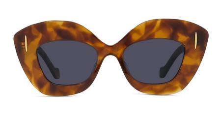 LOEWE LW40156U Slim 53V Sunglasses - Havana | Garmentory