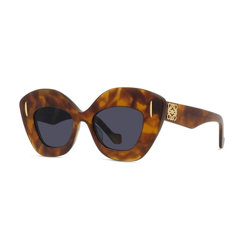 LOEWE LW40127I Anagram 53V Sunglasses - Marrone | Garmentory display picture 2