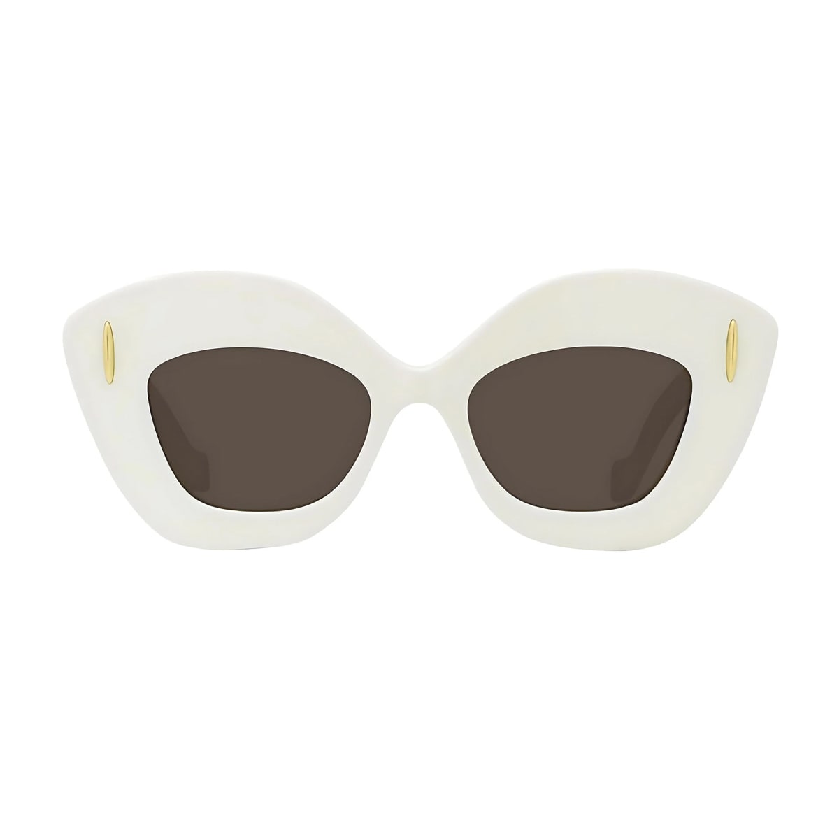 LOEWE LW40127I Anagram 25E Sunglasses - Bianco | Garmentory display picture 1