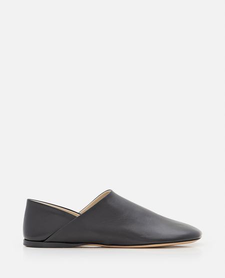 【関税&送料込】Loewe Chalk Leather Pebble Slippers Loewe Pebble Calfskin Slippers (All New In,Shoes) IFCHIC.COM