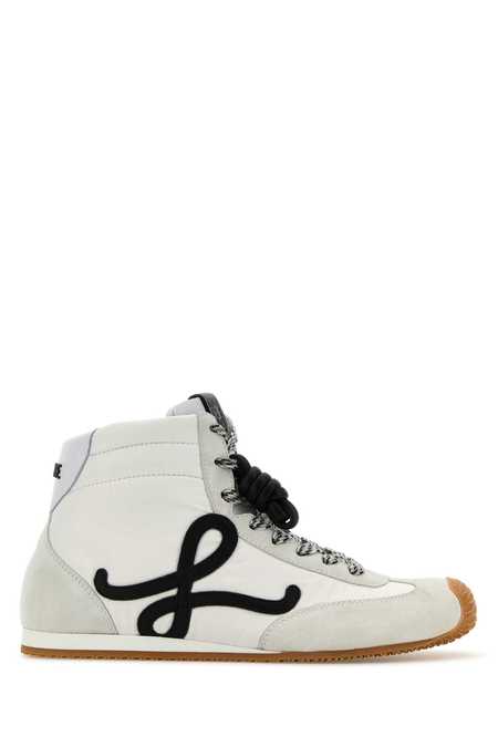 スニーカー Loewe White Nylon And Suede Ballet Runner 2.0 Sneakers Ballet Runner 2.0 in nylon and calfskin White - LOEWE