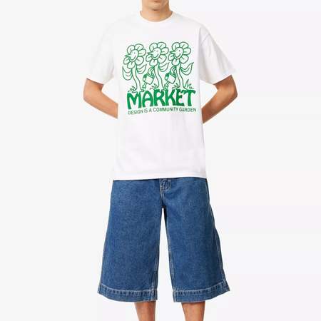 MARKET AUTO SALON T SHIRT - White | Garmentory