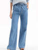 Veronica Beard Dunford Wide Leg Jeans - Amethyst Frost - Thumbnail 2