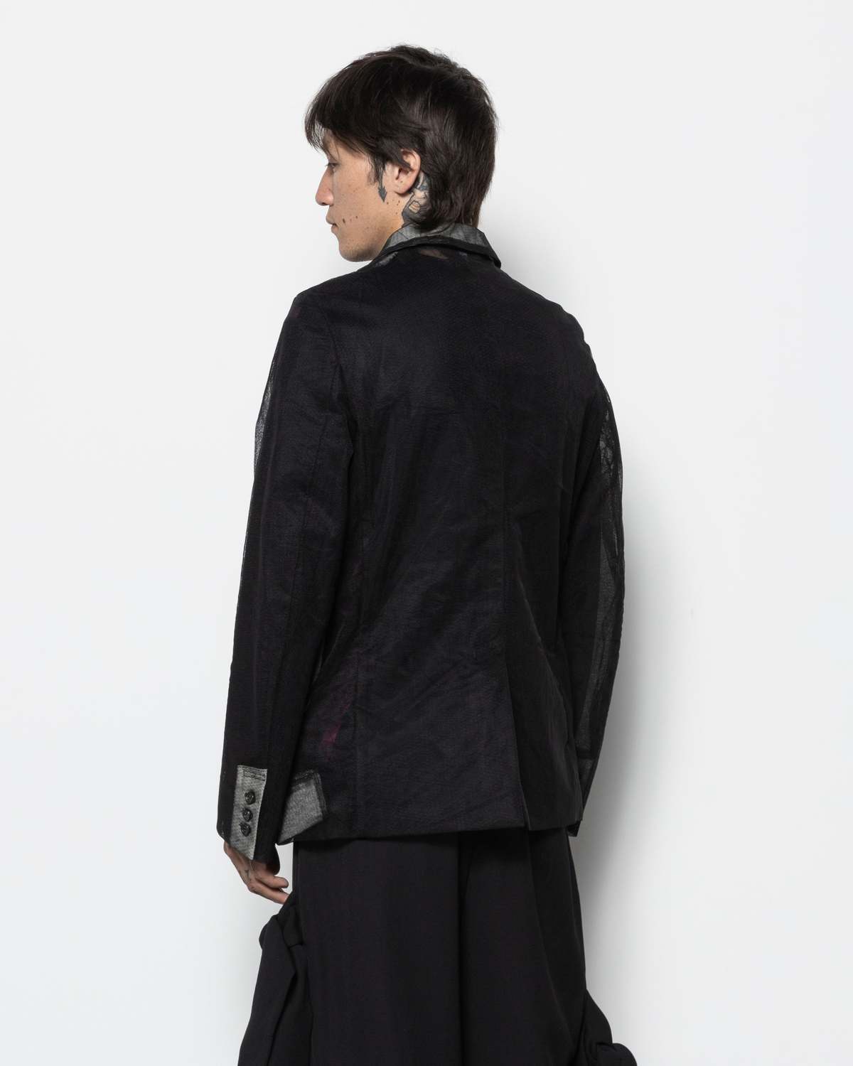 comme des garçons homme plus Tulle Layer Blazer | Garmentory