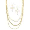 Alegria Accessories Coquette Necklace - Gold - Thumbnail 3