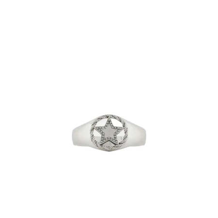 Tom Wood Lizzie Ring - Green Quartz | Garmentory