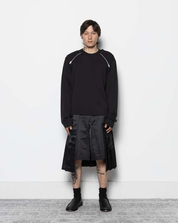 comme des garçons homme plus Polyester Zipped T-shirt | Garmentory