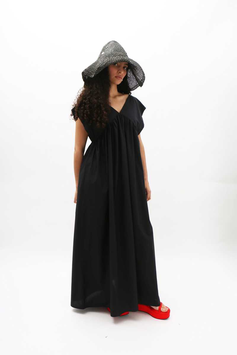 Baserange Cable Dress - Black | Garmentory