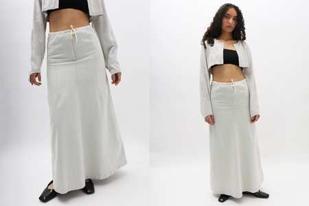 baserange brig skirt サイズXS Baserange ~ Black Brig Skirt | MAIMOUN