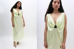Baserange Maxi Slip Dress - Thumbnail 3