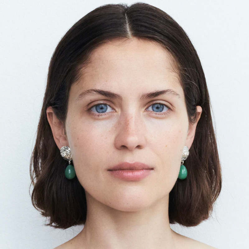 CORALI Breton Aventurine Earrings CORALI Breton Aventurine Earrings