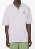 Maison Kitsuné Polo Shirt - Soft Mauve - Thumbnail 6