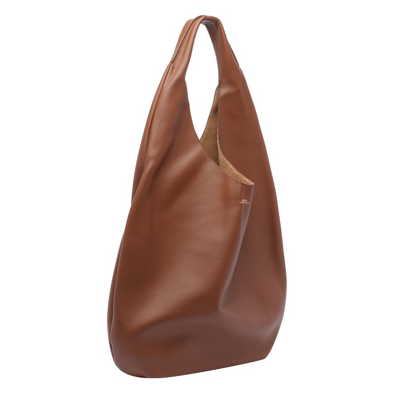 トートバッグ Le Neige Shopper Bag - A.P.C. - Leather - Brown PXCBC-F67008LZZ_00_grande.jpg?