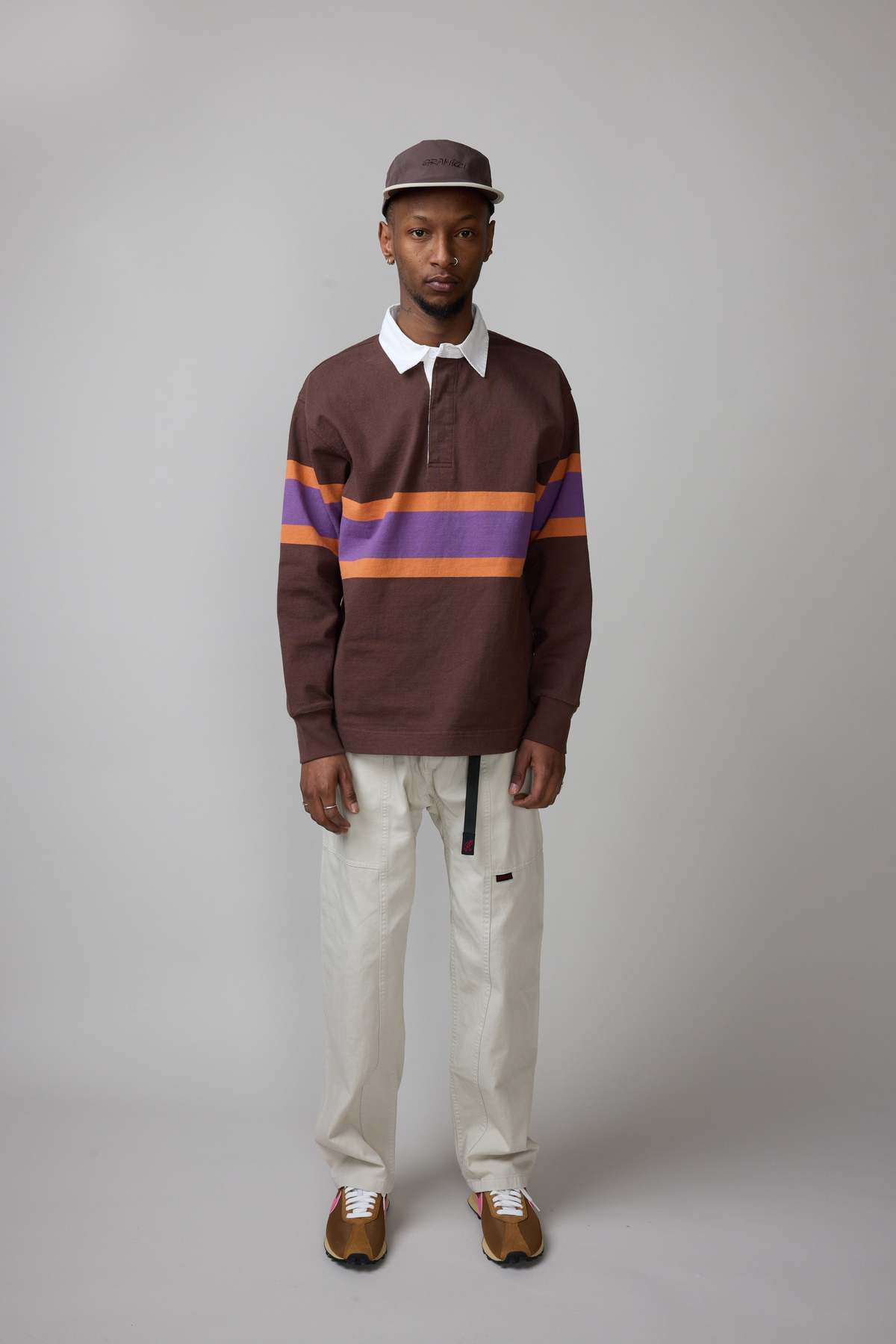Gramicci Langdon Rugby Shirt - Stripe | Garmentory