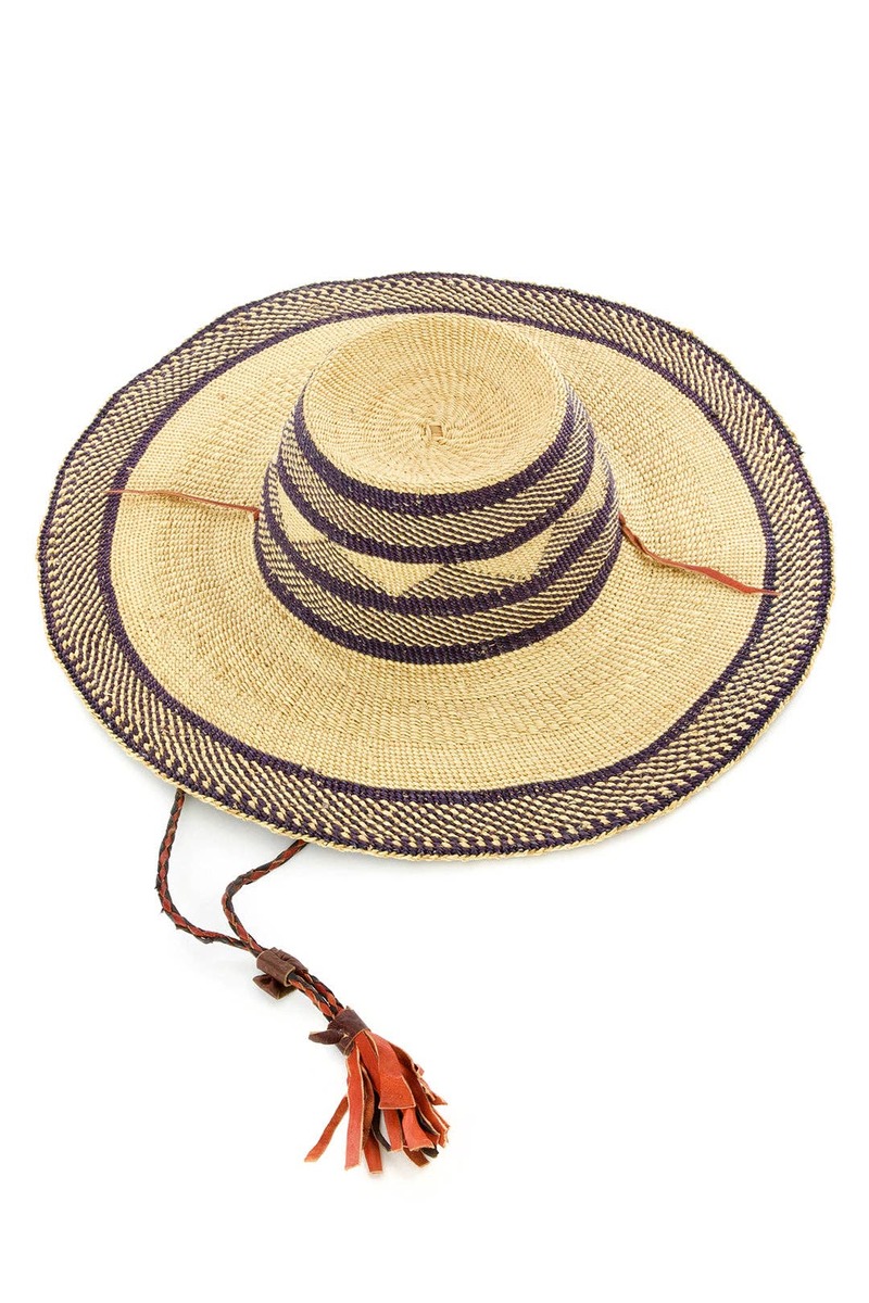 Swahili | AFRICAN MODERN Ghanaian Straw Sun Hat