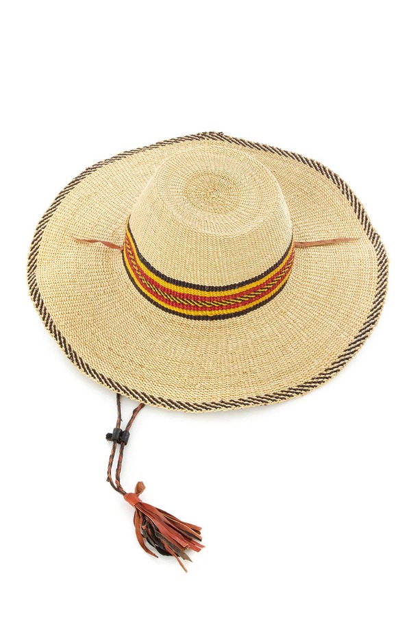Swahili | AFRICAN MODERN Ghanaian Straw Sun Hat